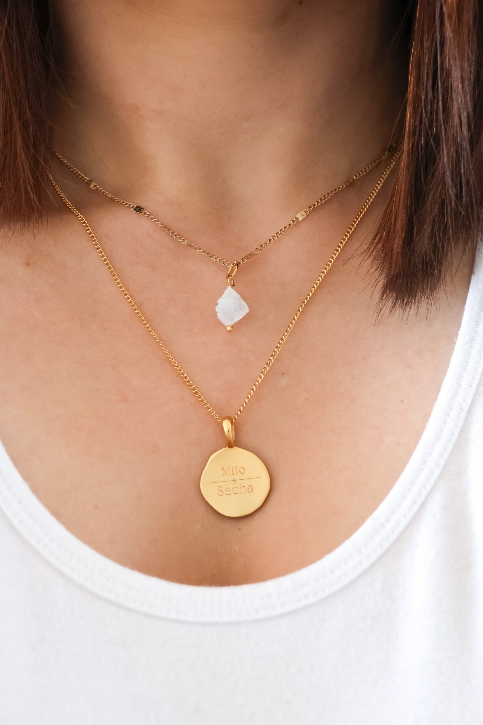 Collier pierre de naissance personnalisable ARBRE DE VIE – Image 4