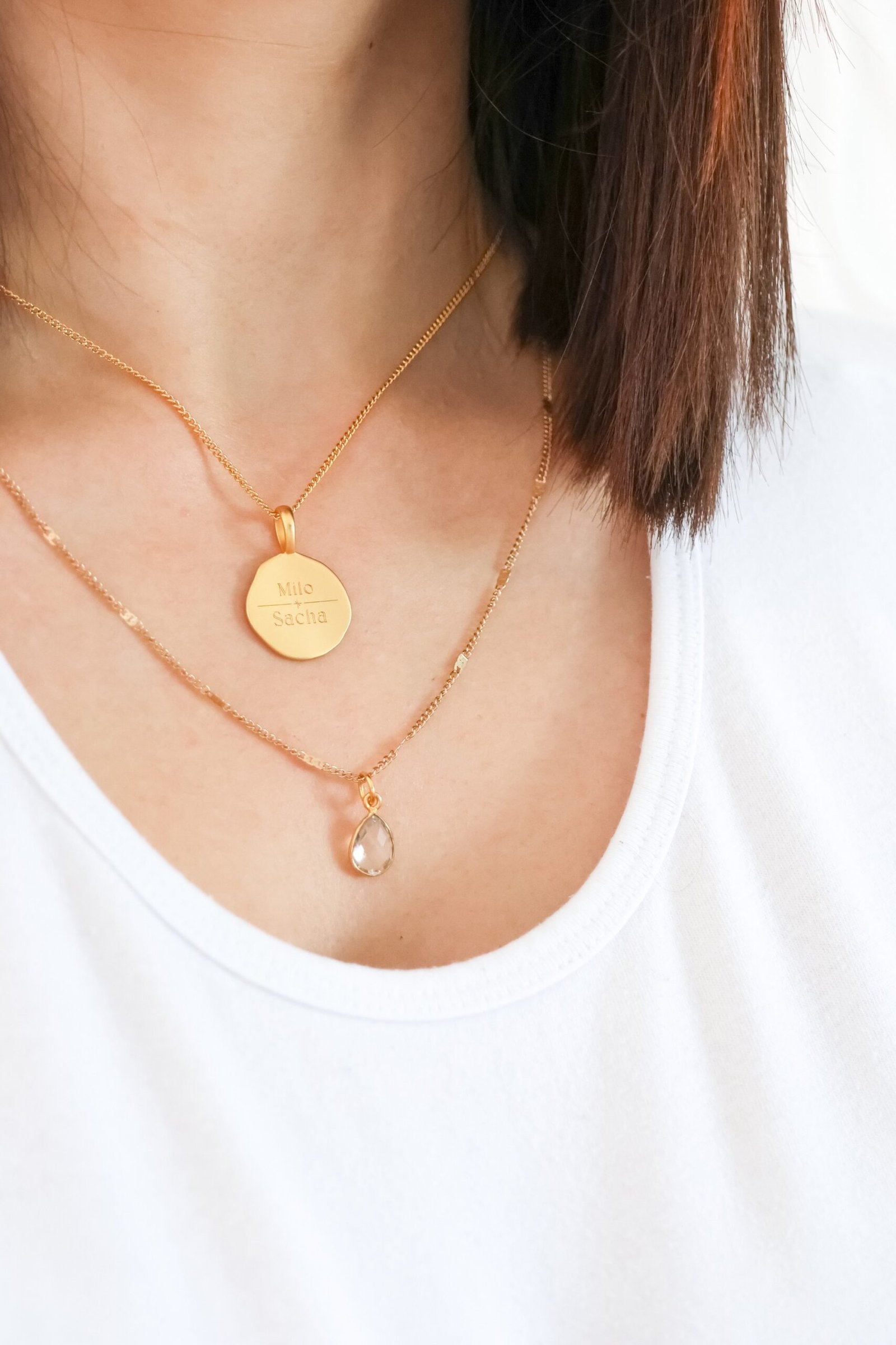 Collier pierre de naissance personnalisable ARBRE DE VIE – Image 3